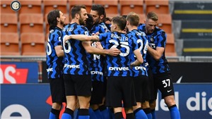Serie A v&#242;ng 29. Inter Milan thẳng tiến tới Scudetto. Juventus hạ Napoli nhờ Ronaldo, Dybala
