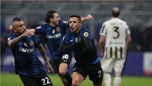 Inter 2-1 Juventus: Alexis Sanchez ghi b&#224;n trong hiệp phụ, Inter đoạt si&#234;u c&#250;p &#221;
