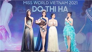 Hoa hậu Đỗ H&#224; ch&#237;nh thức nhận sash Miss World Vietnam 2021
