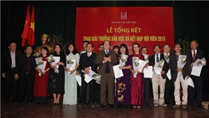 Hội Nh&#224; văn Việt Nam trao Giải thưởng Văn học năm 2019 cho 8 t&#225;c phẩm xuất sắc 