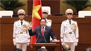 To&#224;n văn b&#224;i ph&#225;t biểu nhậm chức của Thủ tướng Ch&#237;nh phủ Phạm Minh Ch&#237;nh