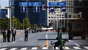 Nhật Bản thắt chặt an ninh ở Tokyo trước lễ diễu h&#224;nh sau đăng quang của Nhật ho&#224;ng