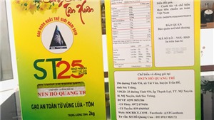 Gạo ST25 v&#224; c&#226;u chuyện bảo hộ thương hiệu Việt