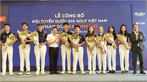 Sea Games 31: Đội tuyển Golf Việt Nam c&#243; 7 VĐV dưới 18 tuổi tham dự