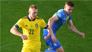 VIDEO Thụy Điển vs Ukraina, EURO 2021: B&#224;n thắng v&#224; highlights