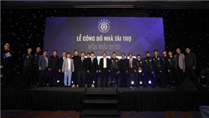 CLB H&#224; Nội xuất qu&#226;n tham dự V League 2022