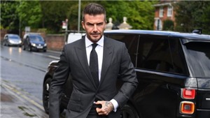 Cựu danh thủ David Beckham bị cấm l&#225;i xe 6 th&#225;ng do phạm luật
