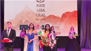 Miss Asia Ural 2019 tại Nga: Nữ sinh của Việt Nam gi&#224;nh giải &#193; hậu 2 v&#224; Hoa hậu Th&#226;n thiện 
