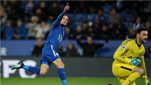 Video clip highlights b&#224;n thắng trận Leicester City 2-1 Tottenham
