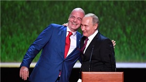 Chủ tịch FIFA: ‘World Cup đ&#227; thay đổi nhận thức về nước Nga’