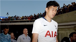 Son Heung-min xin lỗi v&#236; bỏ mặc Tottenham để thi đấu ở ASIAD 2018