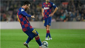 Barca 5-1 Valladolid: Messi s&#250;t phạt thần sầu, lập c&#250; đ&#250;p b&#224;n thắng v&#224; kiến tạo