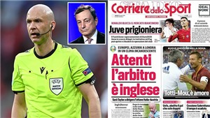 &#221; vs &#193;o: Truyền th&#244;ng &#221; lo ngại về trọng t&#224;i Anthony Taylor