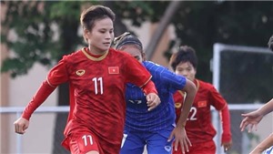 Trực tiếp b&#243;ng đ&#225; nữ Việt Nam đấu với nữ Indonesia, SEA Games 30. Xem VTV5, VTV6