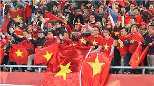 Bản tin thời tiết đặc biệt d&#224;nh cho cổ động vi&#234;n đội tuyển U23 Việt Nam
