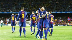 Video clip highlights b&#224;n thắng trận Barcelona 6-1 Eibar