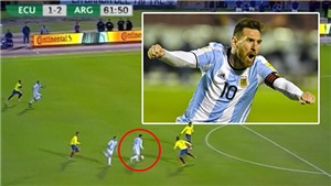 Một tay đưa Argentina tới World Cup, Messi sẽ vượt Ronaldo để gi&#224;nh B&#243;ng v&#224;ng?