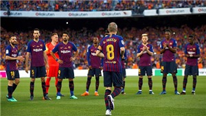 Video clip highlights b&#224;n thắng Barcelona 1-0 Sociedad: Ng&#224;y Coutinho tặng qu&#224; chia tay Iniesta