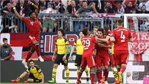 Bayern Munich 5-0 Dortmund: Đại thắng &#39;5 sao&#39;, Bayern so&#225;n ng&#244;i ngoạn mục