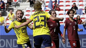 World Cup b&#243;ng đ&#225; nữ: Th&#225;i Lan thua đau Thụy Điển sau thất bại khủng khiếp trước Mỹ