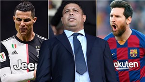 Huyền thoại Ronaldo b&#233;o khen Messi hết lời, phớt lờ CR7