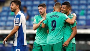 VIDEO b&#224;n thắng Espanyol 0-1 Real Madrid: Casemiro lập c&#244;ng, Real t&#225;i chiếm ng&#244;i đầu La Liga