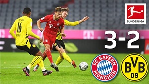 Video clip b&#224;n thắng Bayern vs Dortmund
