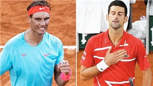 Kết quả Roland Garros 11/10: Nadal thắng hủy diệt Djokovic, c&#226;n bằng kỷ lục của Federer