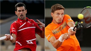 Kết quả Roland Garros 7/10, s&#225;ng 8/10: Djokovic ngược d&#242;ng, hẹn Tsitsipas ở b&#225;n kết