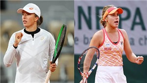 Kết quả Roland Garros 10/10, s&#225;ng 11/10: Thắng sốc Sofia Kenin, Iga Swiatek l&#234;n ng&#244;i v&#244; địch