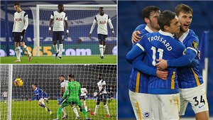 Brighton 1-0 Tottenham: Vắng Kane, Son tịt ng&#242;i, Tottenham thua sốc