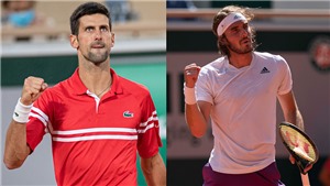 Lịch thi đấu, trực tiếp Roland Garros h&#244;m nay: Djokovic v&#224; Tsitsipas tranh chức v&#244; địch
