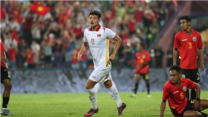 U23 Việt Nam 2-0 U23 Timor Leste: Văn T&#249;ng l&#224; &#39;số 9&#39; đ&#237;ch thực của thầy Park