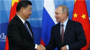 Chủ tịch Trung Quốc Tập Cận B&#236;nh: Quan hệ Trung-Nga đang ở mức cao nhất