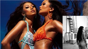 H&#39;Hen Ni&#234; diện bikini khoe v&#242;ng 3 ngang ngửa Kim Kardashian