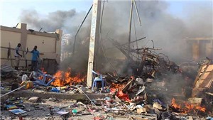 Gần 440 người thương vong trong vụ đ&#225;nh bom k&#233;p gần văn ph&#242;ng ch&#237;nh phủ Somalia