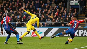Video Crystal Palace 0-1 Chelsea: Kante mang qu&#224; về cho Sarri