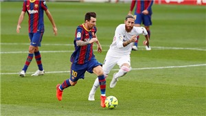 Xem lại pha tắc b&#243;ng đỉnh cao ngăn Messi ghi b&#224;n của Sergio Ramos