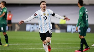 Argentina 3-0 Bolivia: Messi lập hat-trick, ph&#225; kỷ lục của Pele