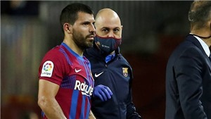 Barcelona: Aguero phải nhập viện ngay trong lần đầu đ&#225; ch&#237;nh ở Camp Nou