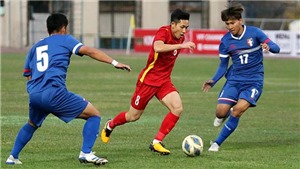 Đội h&#236;nh xuất ph&#225;t U23 Việt Nam vs U23 Myanmar: Hai Long đ&#225; ch&#237;nh