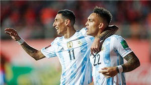 Chile 1-2 Argentina: Vắng Messi, Argentina vẫn thắng nhờ Lautaro Martinez