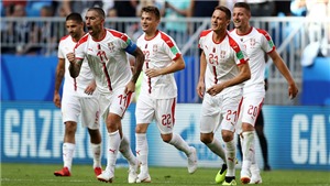 Link xem TRỰC TIẾP Serbia vs Thụy Sĩ (01h00, 23/6), bảng E