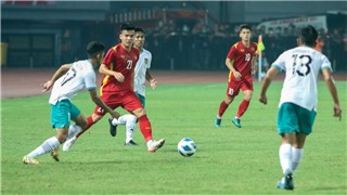  HLV U19 Việt Nam hài lòng với 1 điểm trước U19 Indonesia 