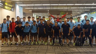  U19 Việt Nam về nước sau tấm HCĐ Đông Nam Á 