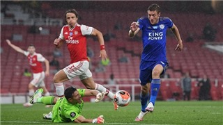  TRỰC TIẾP bóng đá Anh Arsenal 2-0 Leicester: Jesus lập cú đúp 