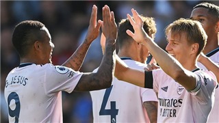  Bournemouth 0–3 Arsenal: Odegaard tỏa sáng, Pháo thủ chiếm ngôi đầu bảng 