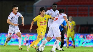  Hải Phòng tiếp tục bất bại, HAGL vẫn chưa thể giành chiến thắng 