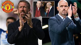  Bóng đá hôm nay 10/9: MU từng từ chối Graham Potter, chủ sở hữu Chelsea bị chỉ trích 
