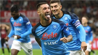  AC Milan 1-2 Napoli: Milan thua trận đầu tiên, Napoli trở lại ngôi đầu bảng 